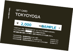 TOKYOYOGAショップギフトカード2,000円