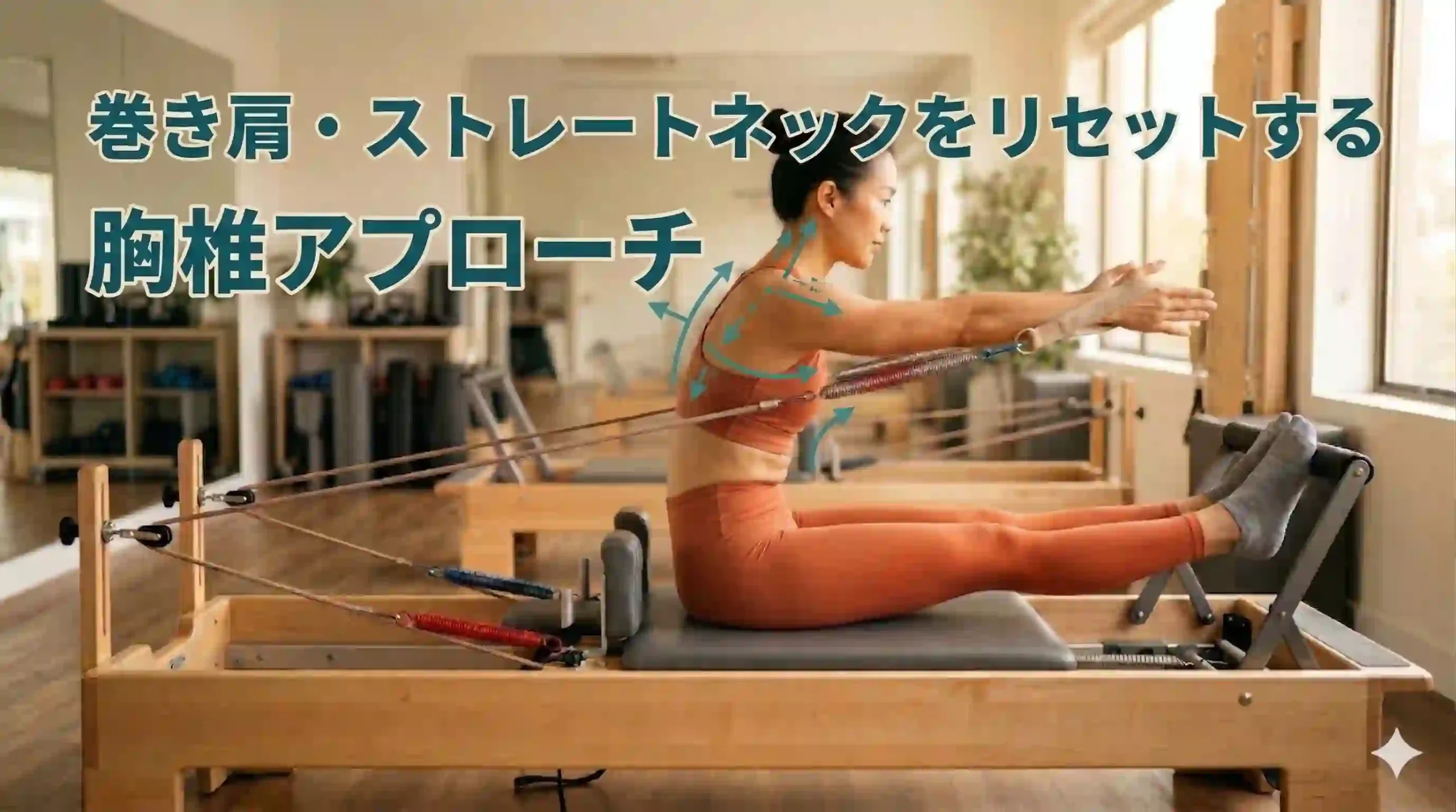 巻き肩・ストレートネックをリセットする胸椎アプローチ