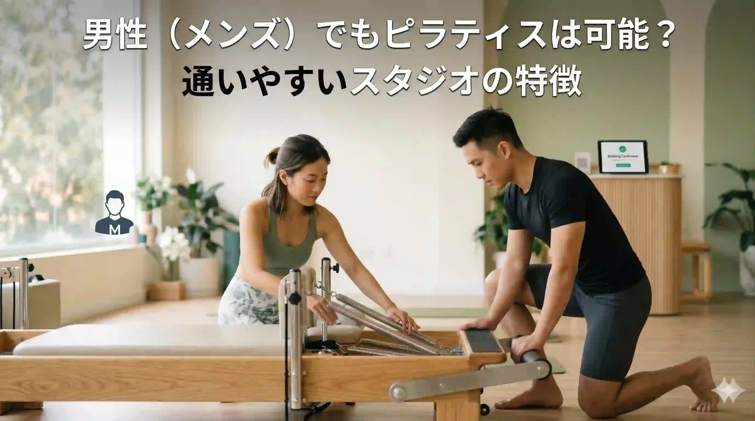 男性（メンズ）でもピラティスは可能？通いやすいスタジオの特徴